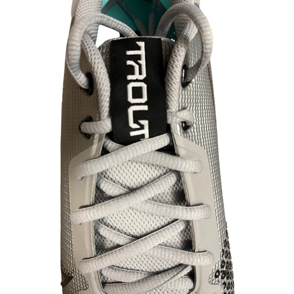 Nike Force Zoom Mike Trout 7 Pro Metal Baseball Cleats Gray DC9905-006 - Picture 5 of 8